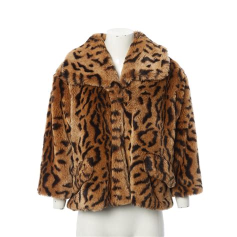 miu miu faux fur jacket